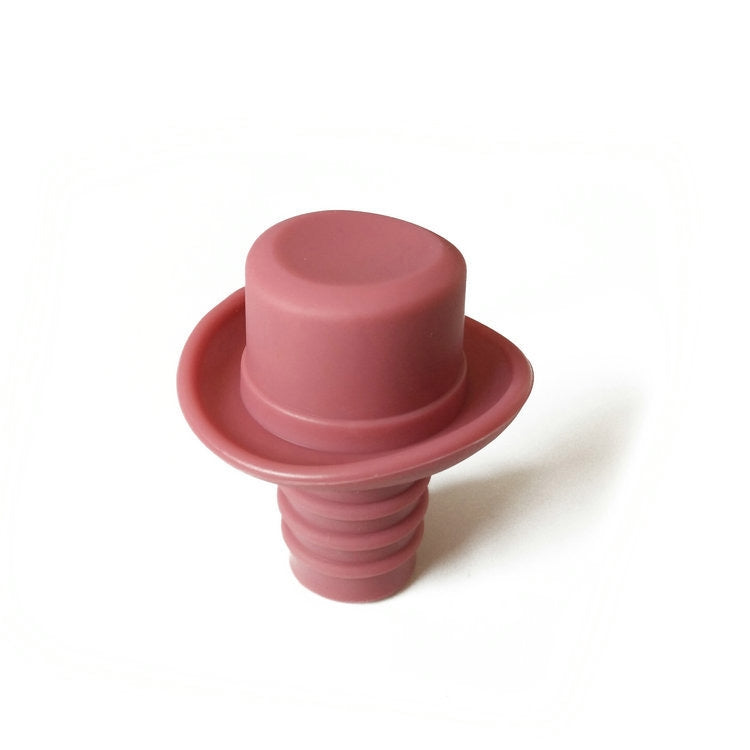 Silica Gel Top Hat Fresh Wine Corks Cruet Red Wine Stopper, 2 PCS Hat Shape(Brown), 2 PCS Hat Shape(Black), 2 PCS Hat Shape(Red Wine), 2 PCS Hat Shape(Yellow), 2 PCS Hat Shape(Rose Red), 2 PCS Hat Shape(Red)