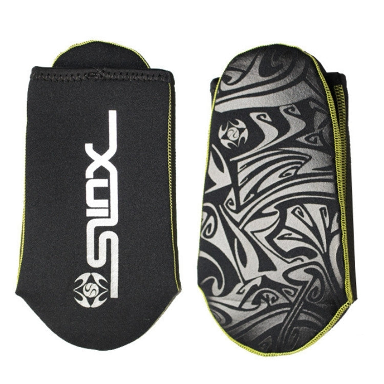 SLINX 1130 3mm Neoprene Cold Protection Diving Socks Super Elastic Non-slip Diving Fins Anti-wear Socks, S (38-39), M (40-41), L (42-43), XL (44-45)