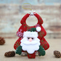 Christmas Ornaments Christmas Tree Three-dimensional Non-woven Fabric Pendant, Old Man, Elk, Bear, Snowman