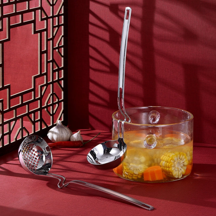 Stainless Steel Hot Pot Hanging Wall Spoon Creative Fishing Spoon Porridge Spoon, Soup Spoon, Colander