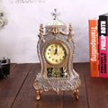 Vintage Clock Classical Royalty Sitting Room TV Cabinet Desk Imperial Furnishing Creative Sit Pendulum Clock