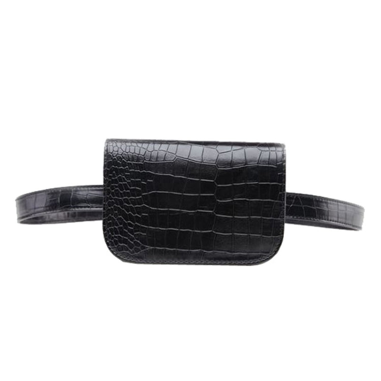 Vintage Women Alligator PU Leather Waist Pack Travel Belt Wallets Fanny Bags, Fanny Bags