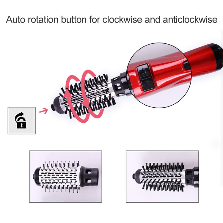 360 Degrees Rotation Electric Hair Dryer Brush Professional Hair Blow Dryer Comb Electric Hair Curler