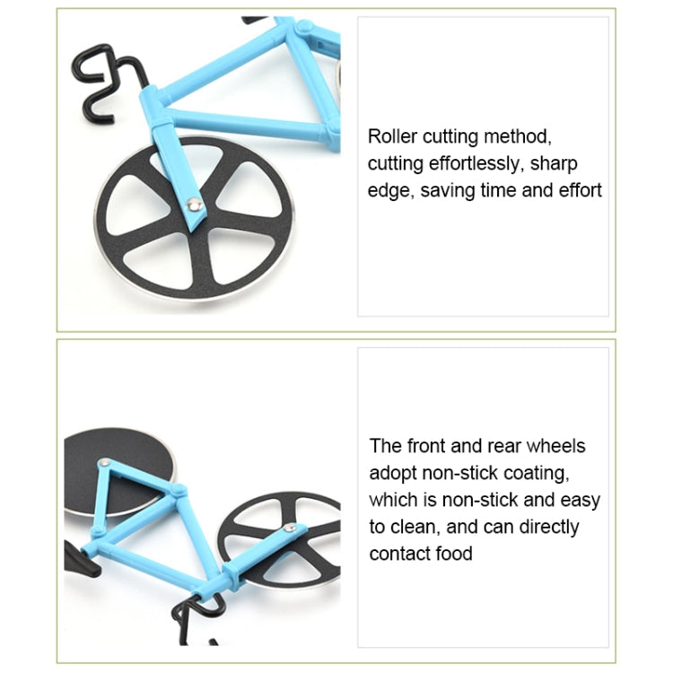Stainless Steel Bicycle Pizza Cutter Knife Cake Cutter Creative Hob Random  Color Delivery, Bicycle