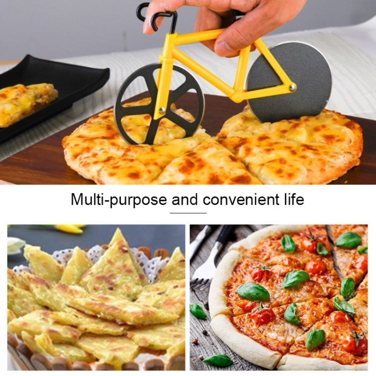 Stainless Steel Bicycle Pizza Cutter Knife Cake Cutter Creative Hob Random  Color Delivery, Bicycle