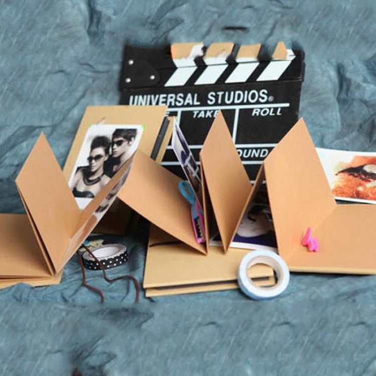 Movie Board Paste Accordion Folding Creative DIY Manual Album Book