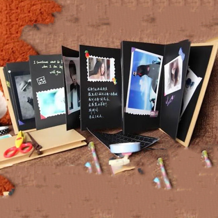 Movie Board Paste Accordion Folding Creative DIY Manual Album Book