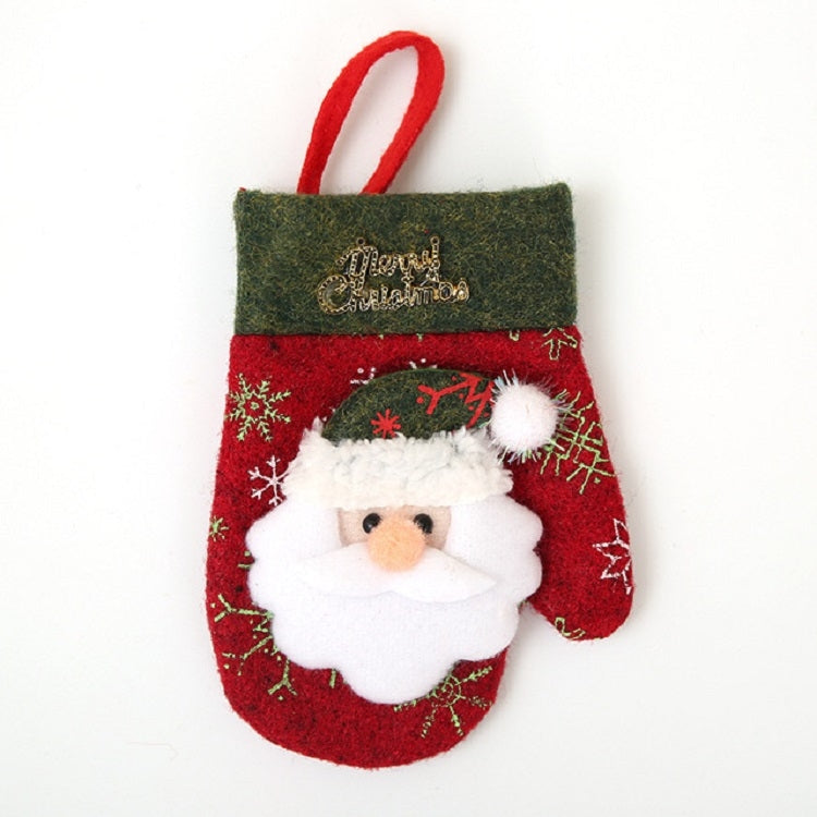 Christmas Decorations Restaurant Decorations Gift Bag Knife and Fork Set Gloves Style
