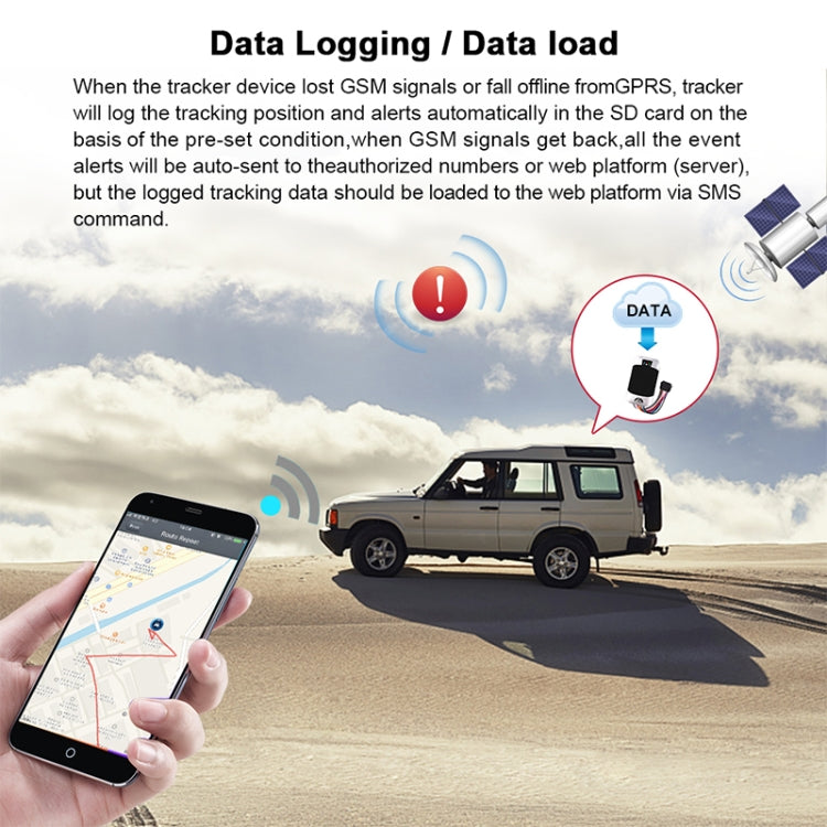 TK303F Car Truck Vehicle Tracking GSM GPRS GPS Tracker without Remote Control, TK303F