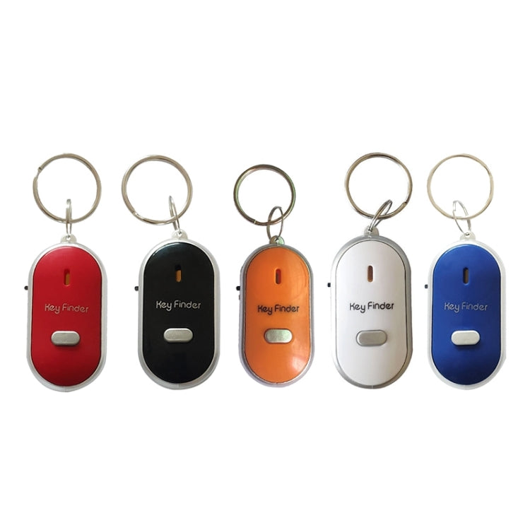 5 PCS ZG808 LED Key Finder Voice Control Anti-lost Device, Random Color Delivery, ZG808