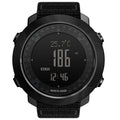 NORTH EDGE Multi-function Waterproof Outdoor Sports Electronic Smart Watch, Support Humidity Measurement / Weather Forecast / Speed Measurement, Style: Nylon Strap, Nylon Strap