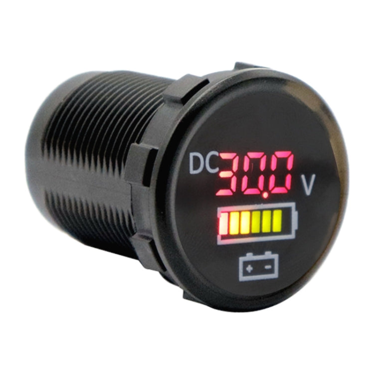 12 / 24V Car / Boat Battery Measurement Meter 5-30V Voltage and Electricity Meter, 5-30V Voltage and Electricity Meter