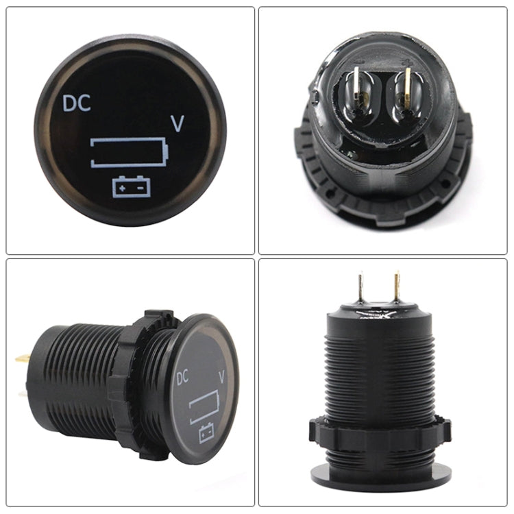 12 / 24V Car / Boat Battery Measurement Meter 5-30V Voltage and Electricity Meter, 5-30V Voltage and Electricity Meter