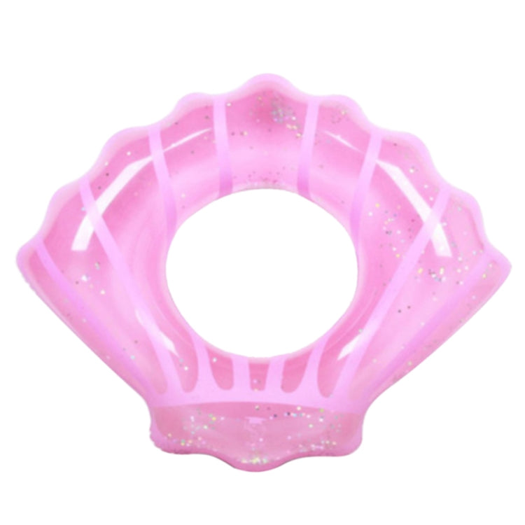 Shell Shape Inflatable Swimming Ring Lifesaving Ring Axillary Ring, Size: S,70x80cm, Size: 70x80cm(Pink)