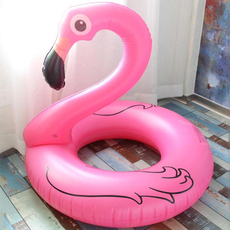 Summer Inflatable Flamingo Shaped Float Pool Lounge Swimming Ring Floating Bed Raft, Size: 120cm, Size: 120cm