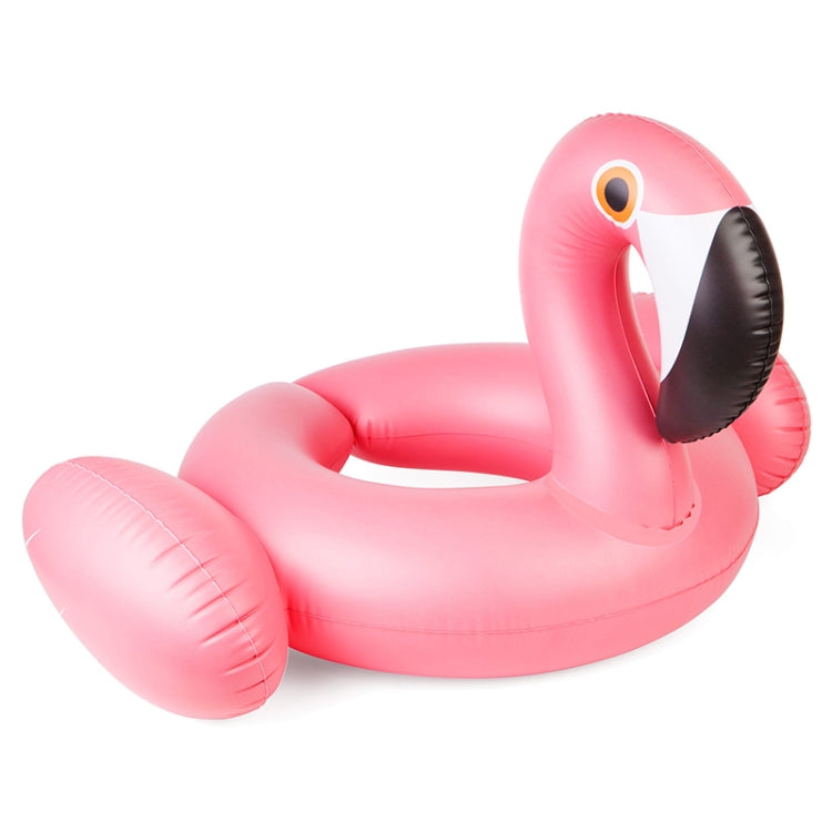 Kids Summer Water Fun Inflatable Flamingo Shaped Pool Ride-on Swimming Ring Floats, Outer Diameter: 87cm, Watermelon Shaped, Outer Diameter: 87cm, Blue Toucan Shaped