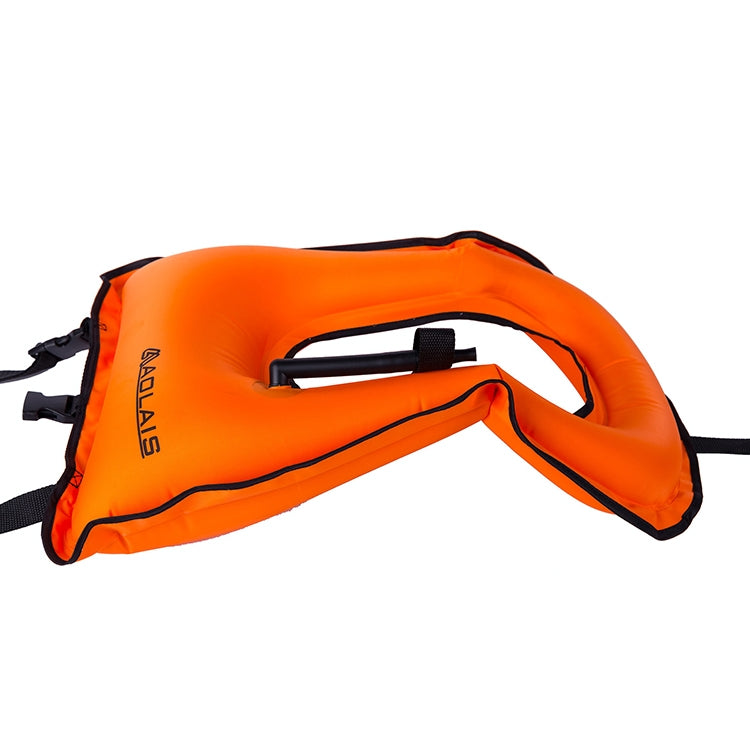 Adult Portable Snorkeling Buoyancy Inflatable Vest Life Jacket Swimming Equipment, Size:650*450mm, Adult Life Jacket (Orange), Adult Life Jacket (Purple), Adult Life Jacket (Green)