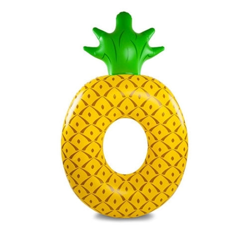 Inflatable Pineapple Shaped Swimming Ring, Inflated Size: 155 x 95cm, Pineapple Ring