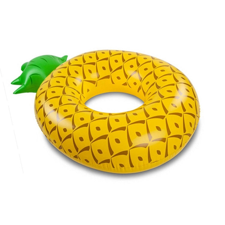 Inflatable Pineapple Shaped Swimming Ring, Inflated Size: 155 x 95cm, Pineapple Ring