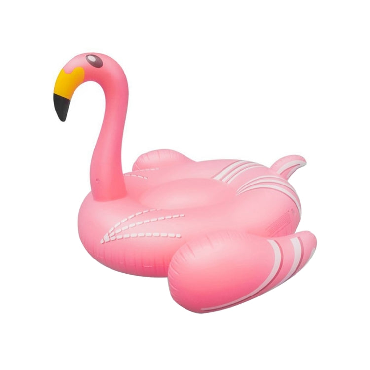 Inflatable Flamingo Shaped Floating Mat Swimming Ring, Inflated Size: 190 x 200 x 130cm, Flamingo