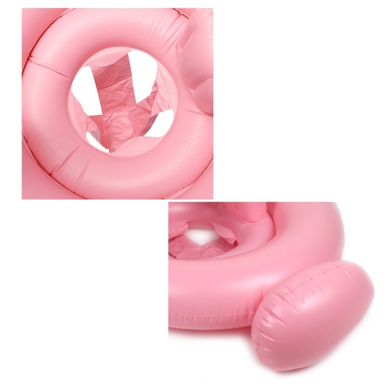 Inflatable Flamingo Shaped Baby Swimming Ring, Inflated Size: 83 x 83 x 48cm, Flamingo Baby Ring