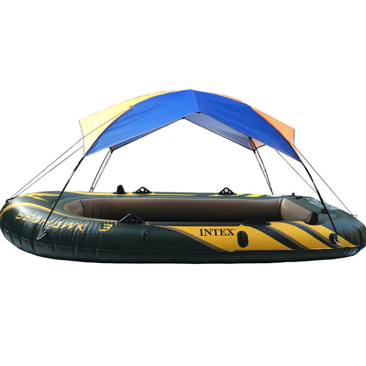 68351 Folding Awning Canoe Rubber Inflatable Boat Parasol Tent for 4 Person,Boat is not Included, 68351