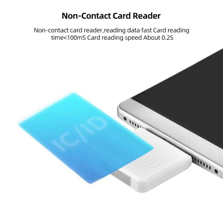 Micro USB 13.56MHz RFID IC Card 14443A RFID Phone Reader, Micro USB 13.56MHz
