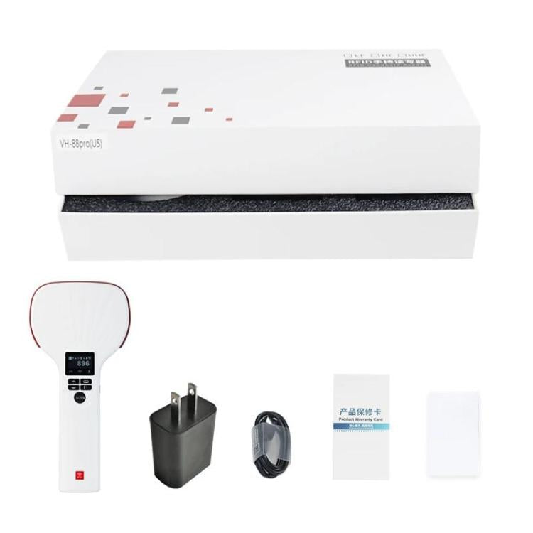 Long Range RFID UHF Portable Handheld Bluetooth Reader, Style: Standard + 2D Head, Standard + 2D Head, EU Plug, Standard + 2D Head, US Plug, Standard + 2D Head, UK Plug