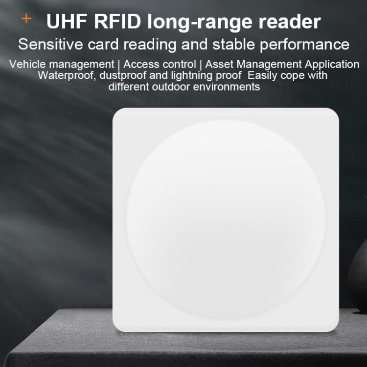 UHF RFID Long Range 9dBi Integrated Reader with E710 Chip, Style: Add WiFi Communication, Add WiFi Communication
