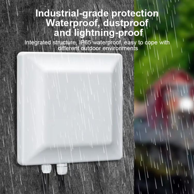 UHF Middle Range RFID Integrated Reader Identification Distance 0-5m, Style: Standard, Standard