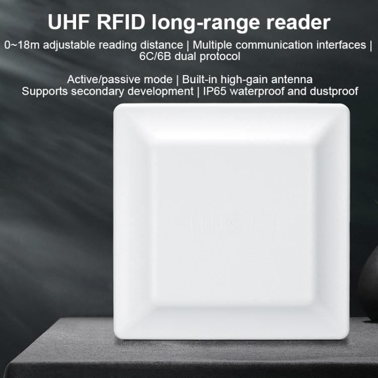 UHF RFID Reader Long Range Integrated Reader Writer With E710 Chip, Style: Add Low Temperature Heating Device, Add Low Temperature Heating Device