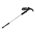 132cm Telescopic Outdoor Three-section Trekking Pole, Red#132cm, Blue#132cm, Silver#132cm, Black#132cm