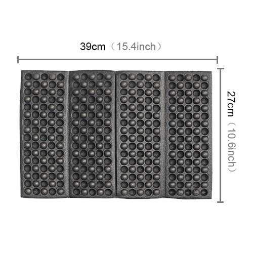 2 PCS Portable Folding Cellular Massage Cushion Outdoors Damp Proof Picnic Seat Mats EVA Pad, 2 PCS (Grass green), 2 PCS (Orange), 2 PCS (Blue), 2 PCS (Purple), 2 PCS (Red), 2 PCS (Dark green)