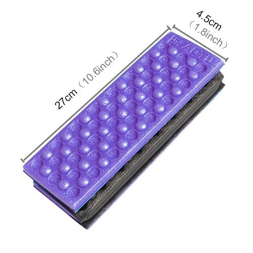2 PCS Portable Folding Cellular Massage Cushion Outdoors Damp Proof Picnic Seat Mats EVA Pad, 2 PCS (Purple), 2 PCS (Red), 2 PCS (Dark green), 2 PCS (Grass green), 2 PCS (Orange), 2 PCS (Blue)