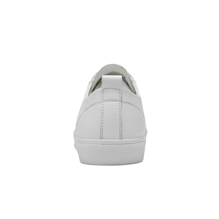 Microfiber Leather Upper Simple Solid Color Casual Shoes for Men, 38, 39, 40, 41, 42, 43