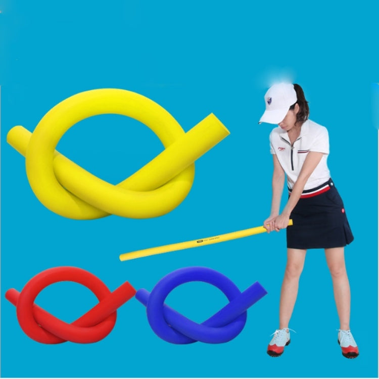 PGM Multi-function Golf Practice Soft Swing Stick Light-weight Flexibility Training Aids Tool, Size: 80 x 3cm, HGB008 Blue, HGB008 Red, HGB008 Yellow