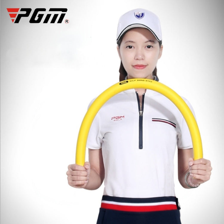 PGM Multi-function Golf Practice Soft Swing Stick Light-weight Flexibility Training Aids Tool, Size: 80 x 3cm, HGB008 Blue, HGB008 Red, HGB008 Yellow