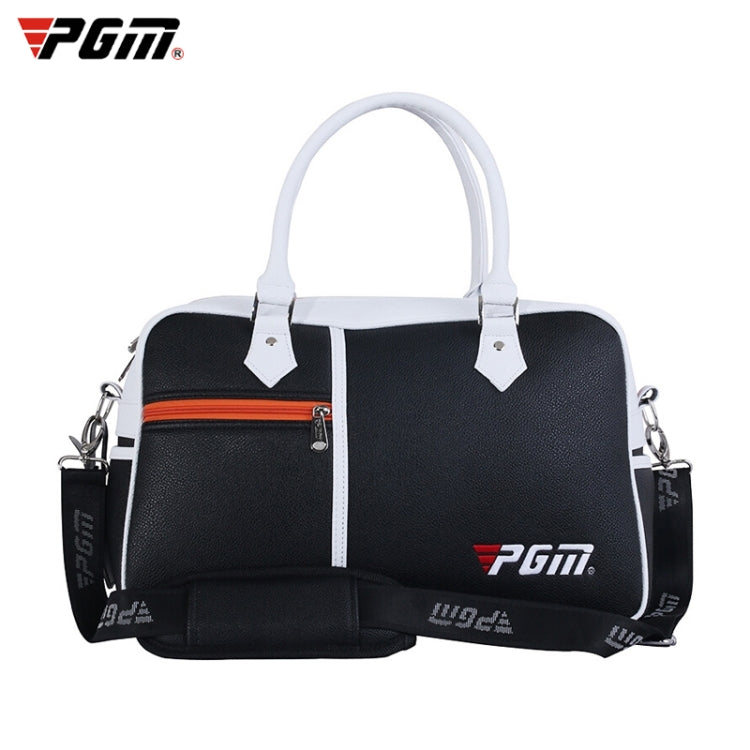 PGM Golf Ultra Light Portable PU Ball Bag Large Capacity Clothes Bag(Black), YWB017 Black, YWB017 Orange