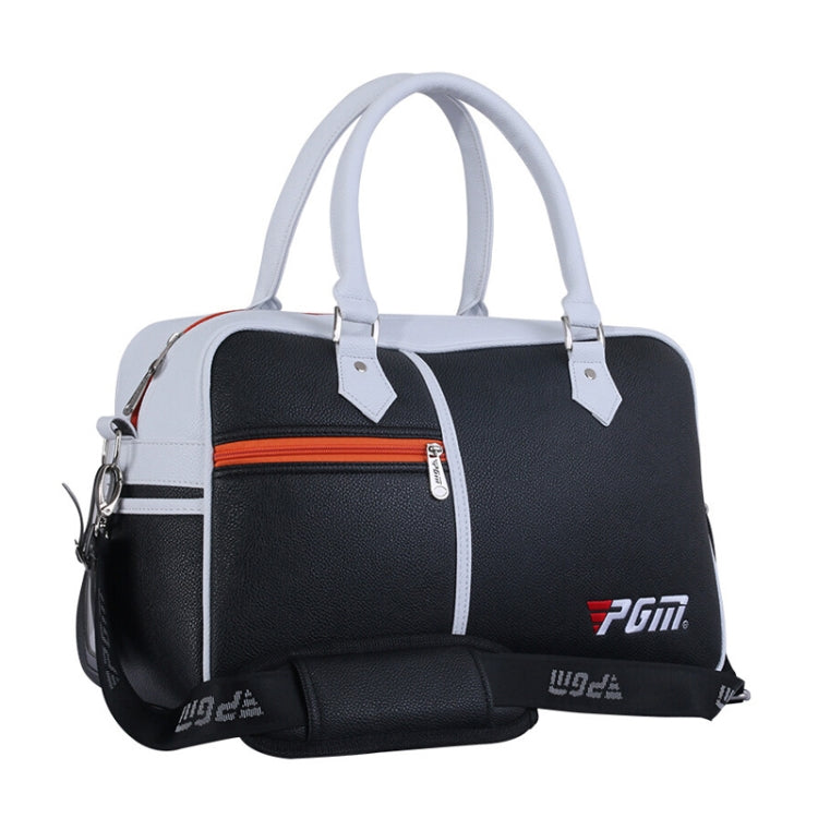 PGM Golf Ultra Light Portable PU Ball Bag Large Capacity Clothes Bag(Black), YWB017 Black, YWB017 Orange