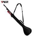 PGM Golf Foldable Portable Nylon Ball Bag(Black Silver), PGM Black Silver, PGM Black Red