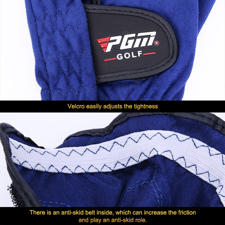 PGM Golf Microfiber Cloth Breathable Single Gloves for Men(Size: 27-Right Hand), Left Hand, Right Hand
