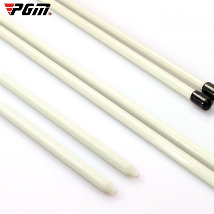 PGM 2 PCS Golf Alignment Sticks Fiberglass Training Aid Practice Rods for Correct Ball Direction(Color:Red Size:No Package), No Package, With Package