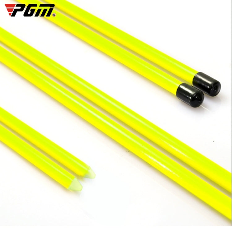 PGM 2 PCS Golf Alignment Sticks Fiberglass Training Aid Practice Rods for Correct Ball Direction(Color:Red Size:No Package), No Package, With Package