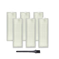 XI267 6 PCS I259 Filter + G101 Small Black Brush for ILIFE A7 A9