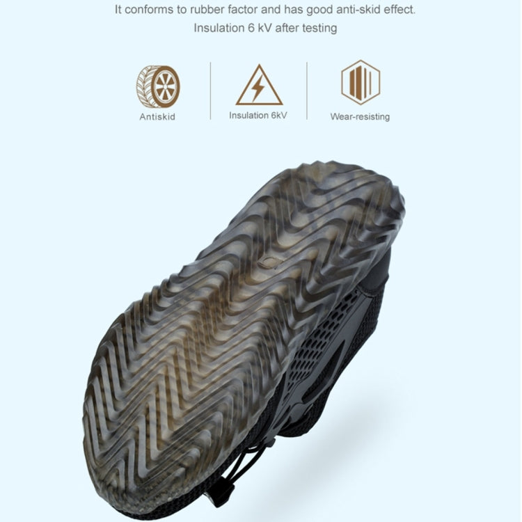 Jiefu Insulating Work Safety Shoes With Air Permeability, Impact Resistance And Puncture Resistance, 36, 37, 38, 39, 40, 41, 42, 43, 44, 45, 46, 47, 48