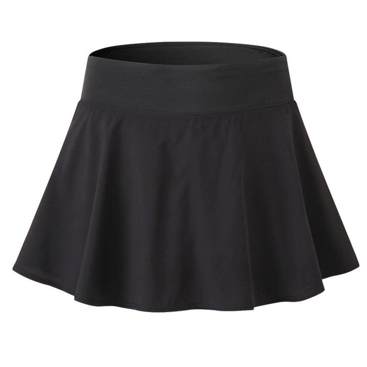 Tennis Dance Yoga Quick Drying Anti Light Lining Skirt Pants (Color:Rose Red Size:XXL), S, M, L, XL, XXL