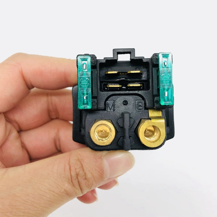 Starter Relay Solenoid for YAMAHA YZF600 YFM350 FZS600 2002-2007 & 30A Fuse, For YAMAHA