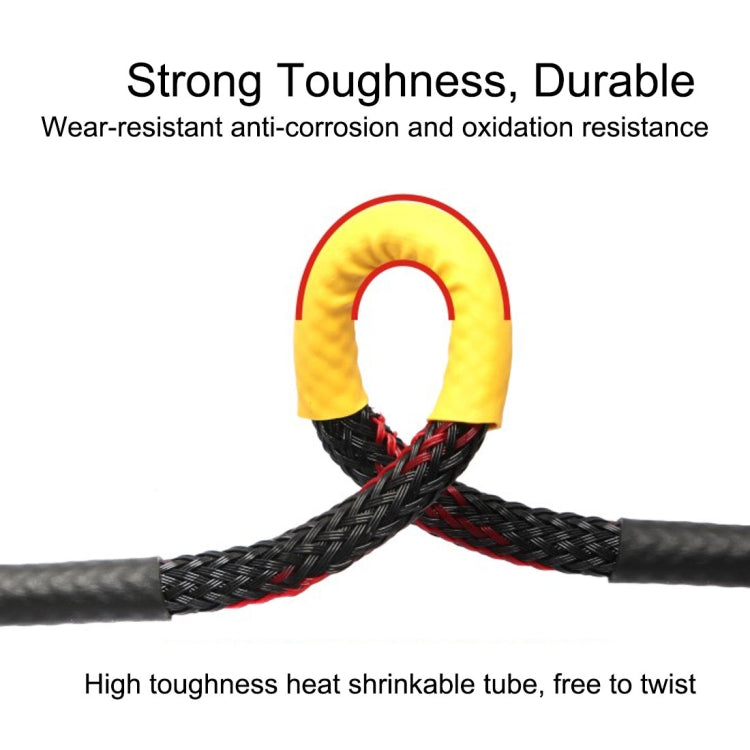 140 PCS / Box Waterproof High Toughness Oxidation Resistance Seal Heat-shrinkable Butt Wire Tube, Random Color Delivery, Butt Wire Tube