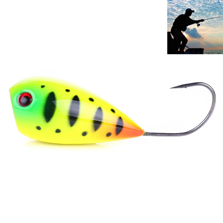 HENGJIA PO036 8cm/13g Big Mouth Single Hook Hitting Water Wave Hard Bait Lure Outdoor Fishing Gear Lure Fishing Bait Fishing Tackle, PO036-1, PO036-2, PO036-3, PO036-4, PO036-5, PO036-6, PO036-7, PO036-8
