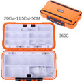 HENGJIA qt020 Waterproof Multifunction Fishing Tool Gear Storage Hooks and Fishing Bait Box , Large Size: 20 x 11.5 x 5cm, 20 x 11.5 x 5cm
